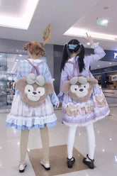 Shirley Mae Duffy Bear Big Face Sweet Lolita Bag Backpack